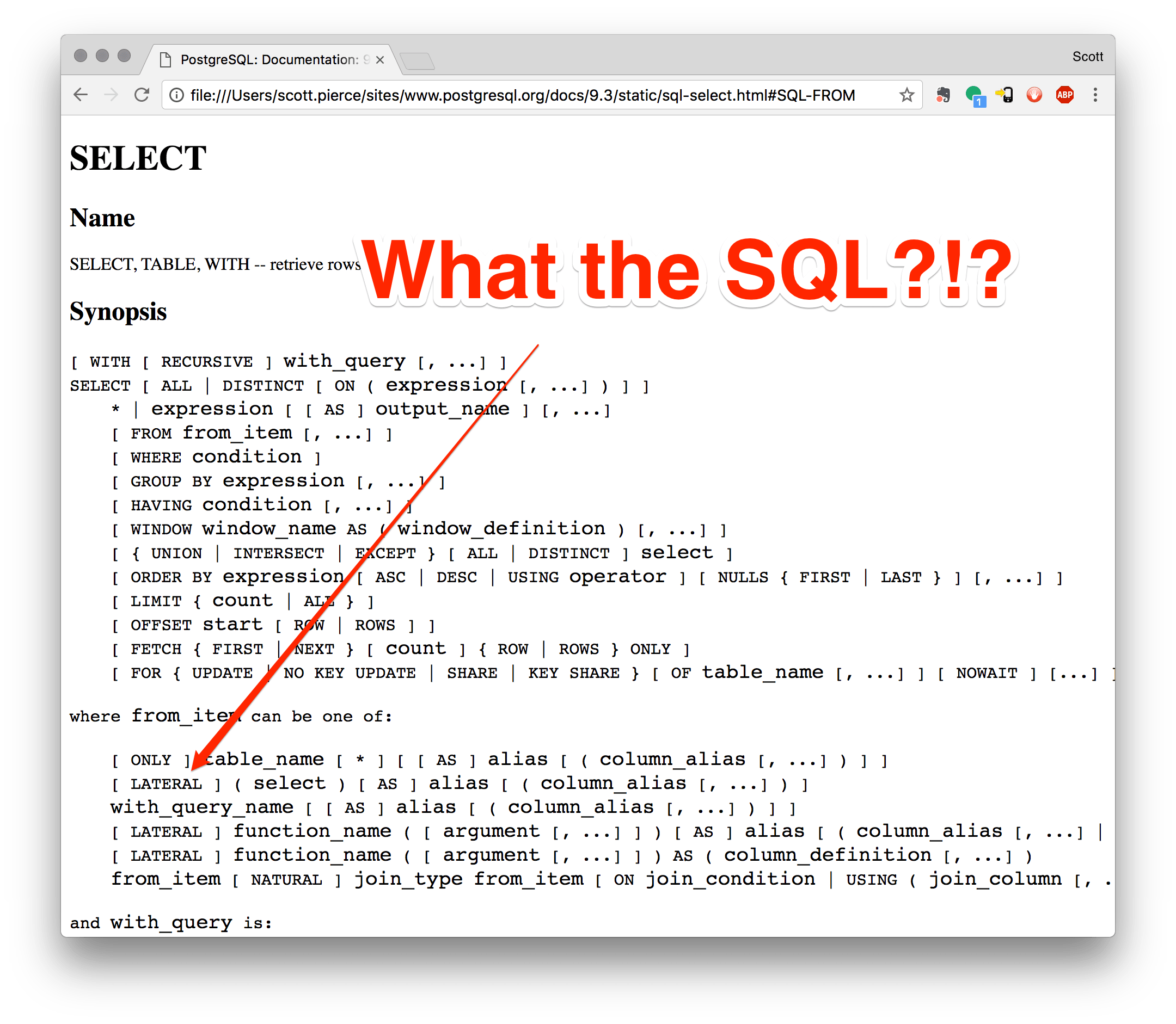 What the SQL?!? Lateral Joins